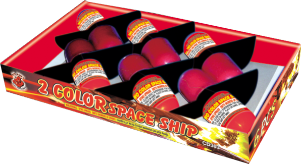 2 Color Space Ship is a winged spinning flying item.