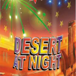 Desert At Night Firework
